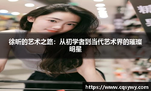 徐昕的艺术之路：从初学者到当代艺术界的璀璨明星